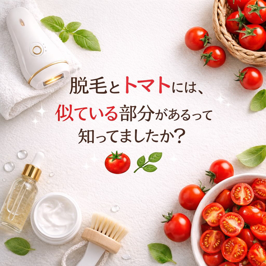 「トマトは、毎日少しずつがいい